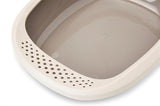 Savic Kattenbak Happy Planet Gizmo mit Rand Mocca warm warm grau - afbeelding 4