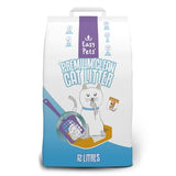 EasyPets Premium sauber weißer Bentonit -Katzenstreu - afbeelding 1
