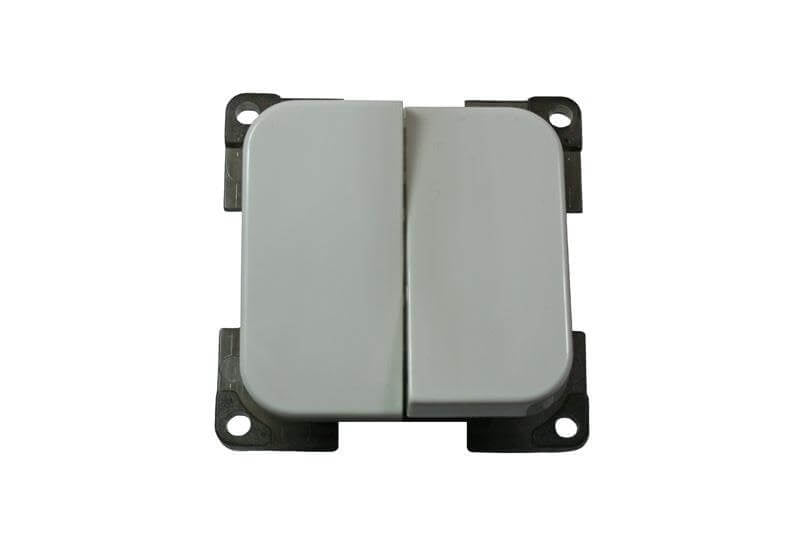Schalter der C-Line-Serie grau - verpackt