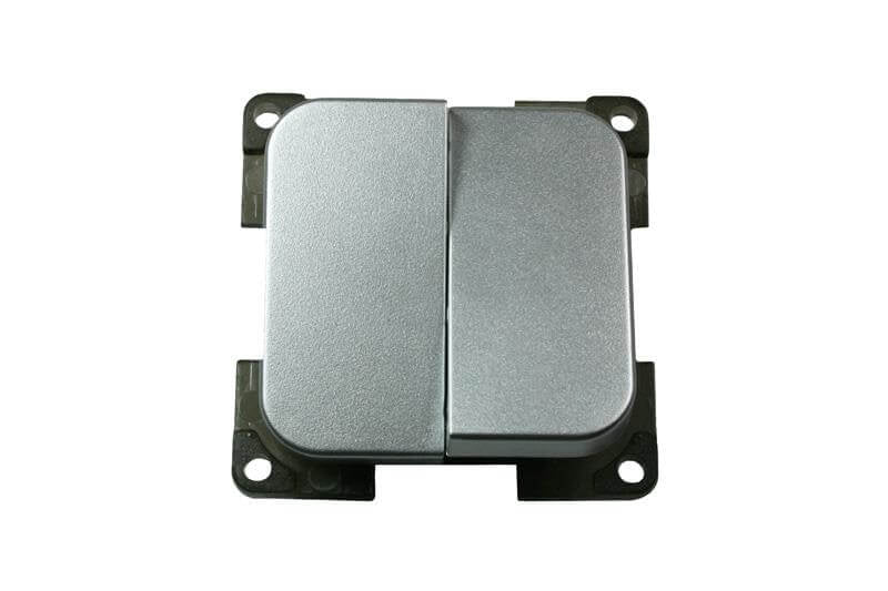 Schalter der C-Line-Serie silber