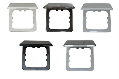 Opaler Klappdeckel silber
