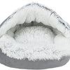 Trixie Hundkorb Donut Harvey Grey White-Black