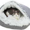 Trixie Hundkorb Donut Harvey Grey White-Black