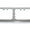 Opaler Abdeckrahmen 2-fach chrom