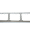 Opaler Abdeckrahmen 3-fach chrom