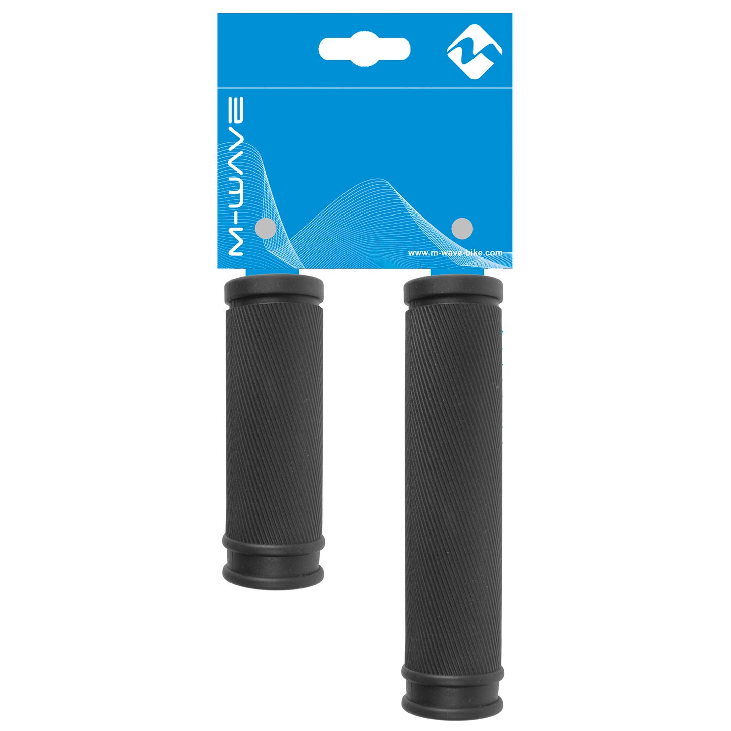 M-Wave Griffe Cloud Slick 85 130 mm Gummi schwarz pro Satz