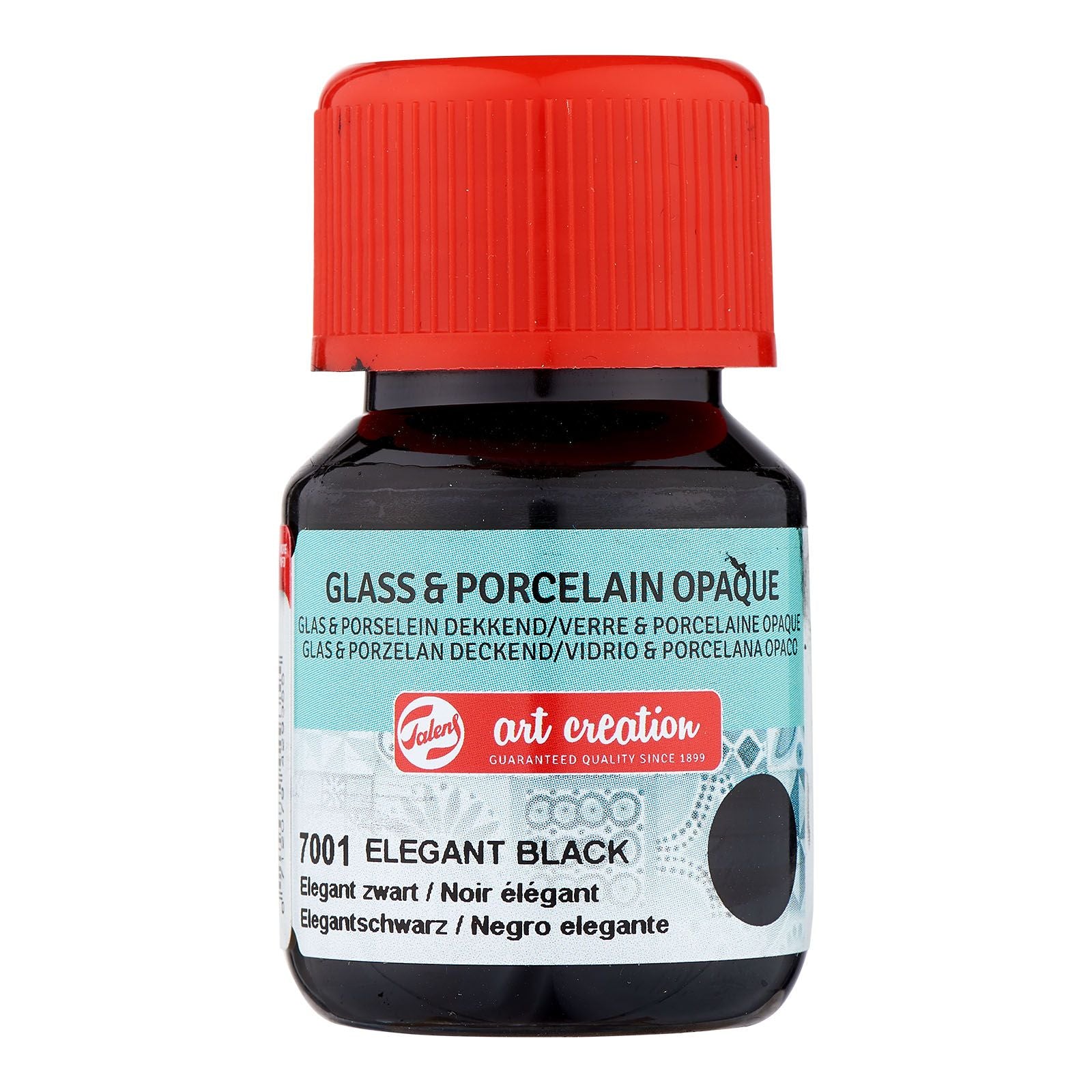 Talens Art Creation • Glasporzellan undurchsichtig 30 ml elegantes Schwarz