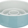 Trixie Food Bowl langsame Keramikgraublau