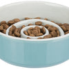 Trixie Food Bowl langsame Keramikgraublau