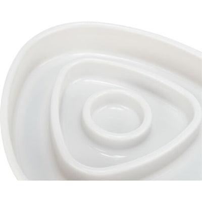 Trixie Food Bowl langsame Plastik TPR Grau