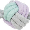 Trixie Junior -Knopfball mit 2 Handschleifenseil