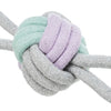 Trixie Junior -Knopfball mit 2 Handschleifenseil