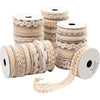 Creativ Company Dekoband, B: 6-18 mm, Creme, 56x0,90 m 1 Karton