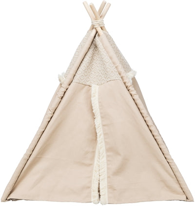 Trixie -Katzenkorb Tipi Boho Beige