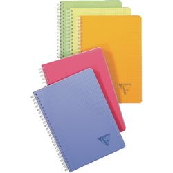 Spiralschrift Clairefontaine Linicolor weiß