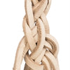 Trixie Toy Schnürsenkel Leder mit Holzperlen natürlich