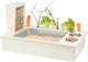 Trixie -Fütterungsstation mit Fütterungsbehälter Wasserbank Hooi Ruif Wood Naturel