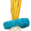 Trixie Luffa klingelt mit Rattan Ball und Holzscheibe Natural