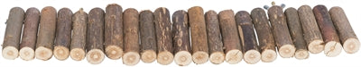 Trixie Suspensionsbrücke mit Schraubenhalterrinde Holz für Mäuse natürlich