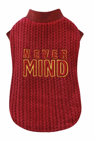 Croci Hundepullover Nevermind Rood