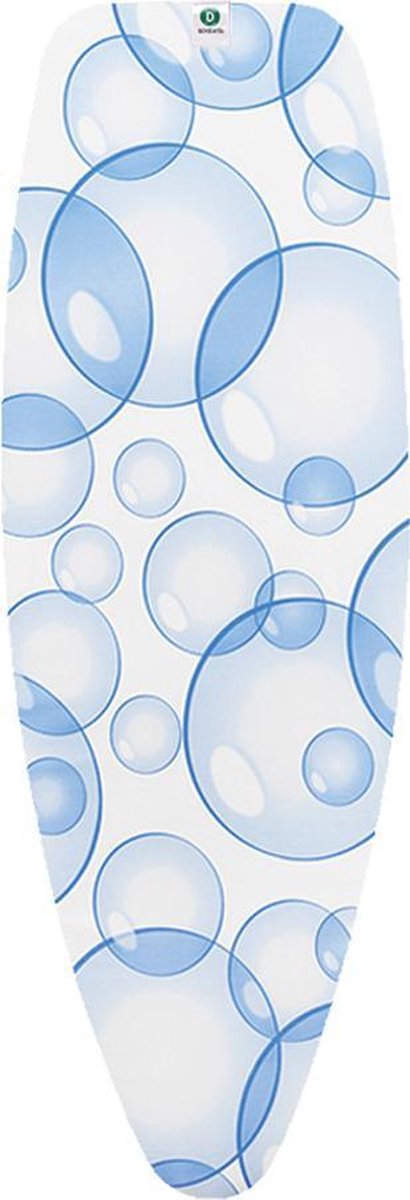 Brabantia Perfect Flow Bügelbrettbezug D – 135 x 45 cm – Komplettset – Blasen