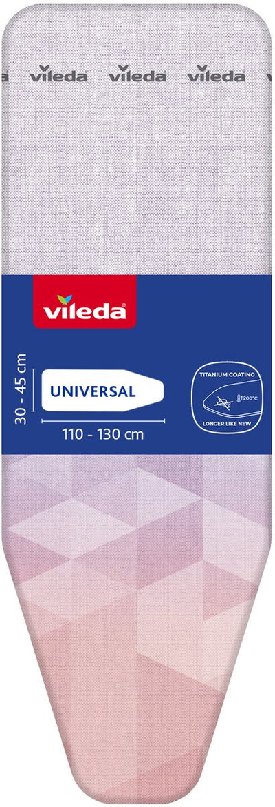 Vileda Diamond Strijkplankovertrek – Universelles Maat – Keine Schroeiplekken oder Vergeling