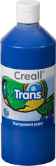 Creall Transparent Paint Blue, 500 ml