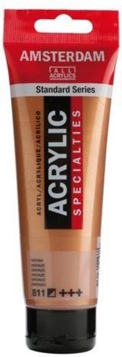 Amsterdam Acrylfarbe, Tube à 120 ml, Bronze 3 Stück
