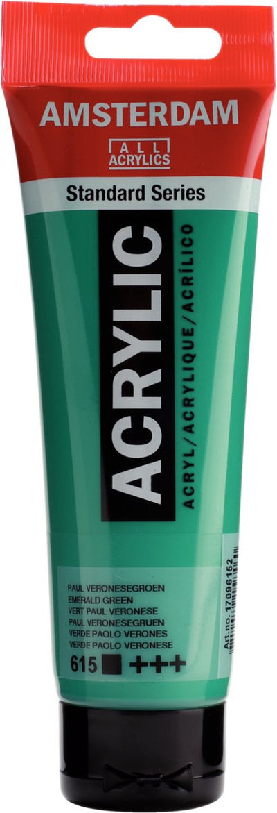 Acrylfarbe der Amsterdam Standard-Serie, Tube 120 ml, Paul Veronese Green 615