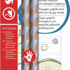 Stabilo easygraph - ergonomischer Graphitstift - Rechtshänder - HB-Härte - Pastellblau - 2 Stück