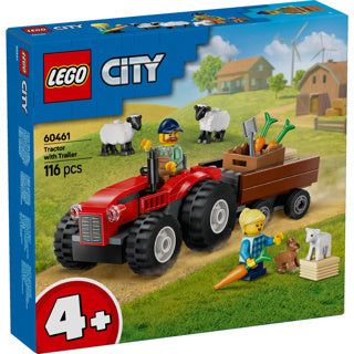 Lego Lego City 60461 Roter Traktor mit Anhänger und Schafen