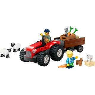 Lego Lego City 60461 Roter Traktor mit Anhänger und Schafen
