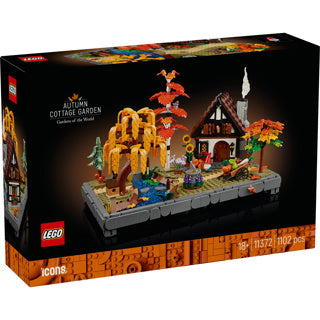 Lego 11372 Icons Herbstgarten mit Häuschen