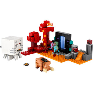 LEGO LEGO Minecraft 21255 Hinterhalt im Nether -Portal