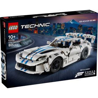 Lego Technic Dodge Viper GTS-R Sportwagen, Spielzeugauto für Kinder 42234