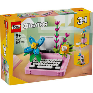 LEGO LEGO Creator 31169 Typemachine mit Blumen