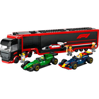 Lego Lego City 60445 F1 LKW mit RB20 und AMR24 F1 -Autos
