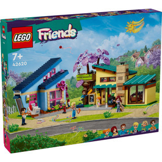 Lego Lego Freunde 42620 Olly und Paisleys Häuser