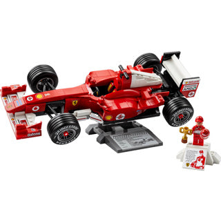 Lego-Ikonen 11375 Ferrari F2004 und Michael Schumacher