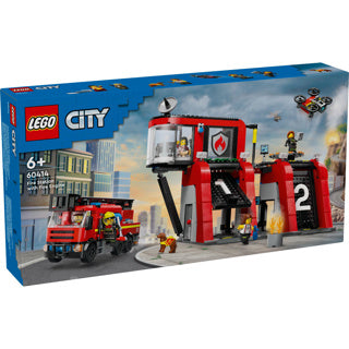 Lego LEGO City 60414 Feuerwache und Feuerwehrauto