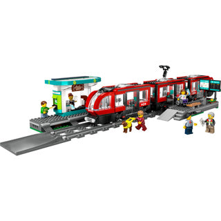 Lego Lego City 60423 Stadstram und Station