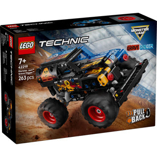 Lego Technic 42219 Monster Jam Grave Digger Feuer und Eis