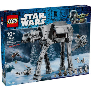 Lego Star Wars Imperial Remnant AT-AT mit INT-4 Bausatz für Kinder und Dekoration 75454