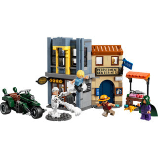 LEGO One Piece Konfrontation mit Captain Smoker, Spielzeug für Kinder ab 9 Jahren, 75642