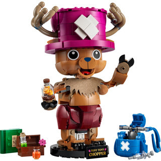 Lego One Piece Tony Tony Chopper One Piece Merch, Piratenspielzeug für Kinder 75643