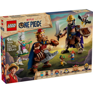 Lego One Piece Dorry vs. Brogy – Giganten unter den kleinen Piratenspielzeugen für Kinder 75644