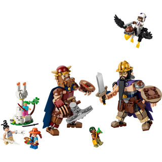 Lego One Piece Dorry vs. Brogy – Giganten unter den kleinen Piratenspielzeugen für Kinder 75644