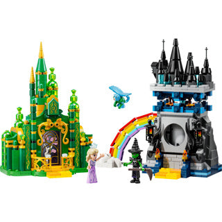 Lego 75689 „Wicked Emerald City und Kiamo Ko Castle“.