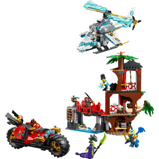 Lego Ninjago 71857 Ninja-Fahrzeuge am Baumhaus