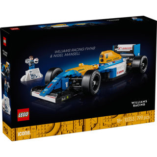 Lego -Ikonen 10353 Williams Racing FW14B und Nigel Mansell